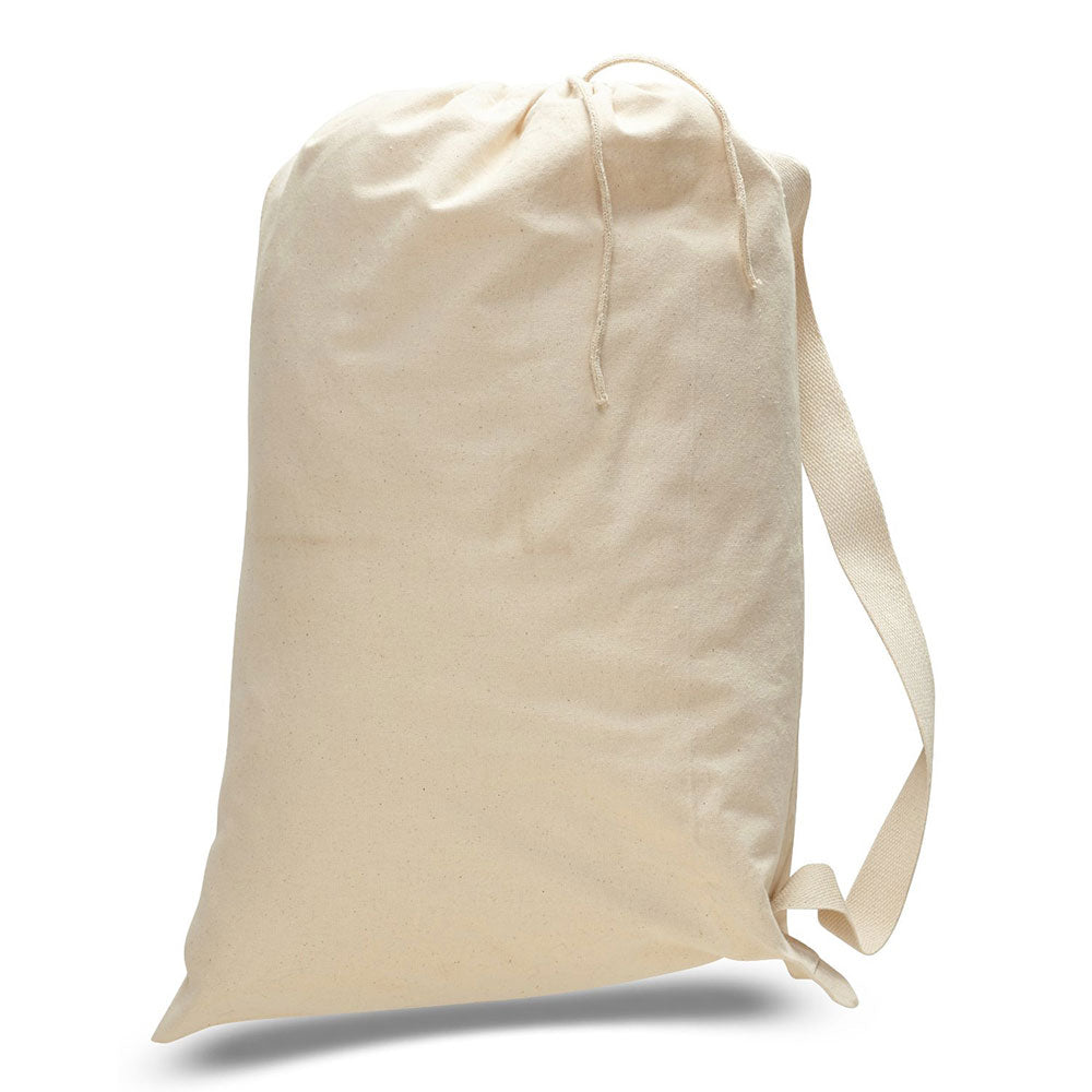 Drawstring Laundry Bag-Brand Your Tote-Natural-Brand Your Tote