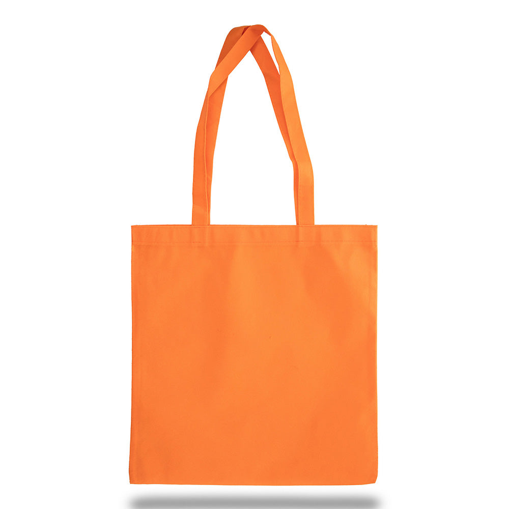 Large Polypropylene Convention Bag (15'' W X 16'' H) 80 Gsm-Bag-Brand Your Tote-Orange-Brand Your Tote