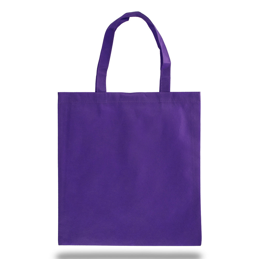 Large Polypropylene Convention Bag (15'' W X 16'' H) 80 Gsm-Bag-Brand Your Tote-Purple-Brand Your Tote