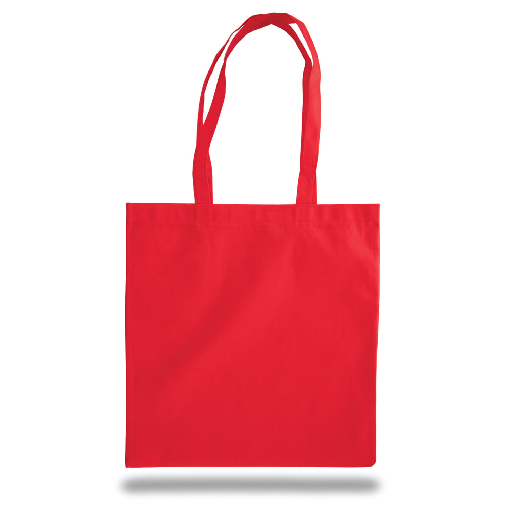 Large Polypropylene Convention Bag (15'' W X 16'' H) 80 Gsm-Bag-Brand Your Tote-Red-Brand Your Tote