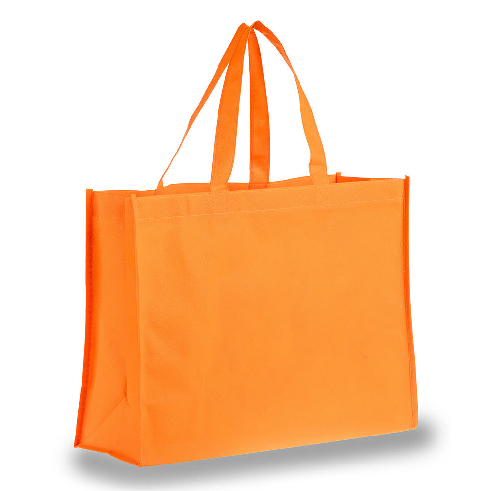 Medium Polypropylene Bag (16'' W X 12'' H) 80 Gsm-Bag-Brand Your Tote-Orange-Brand Your Tote
