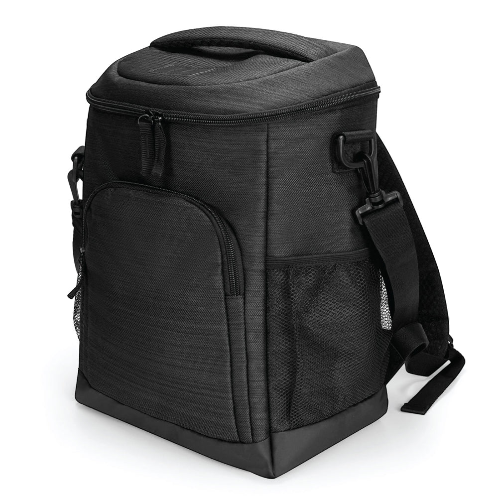 Medium Polypropylene Essex Cooler Backpack (10'' W X 15'' H) 600D-Backpack-Brand Your Tote-Charcoal-Brand Your Tote