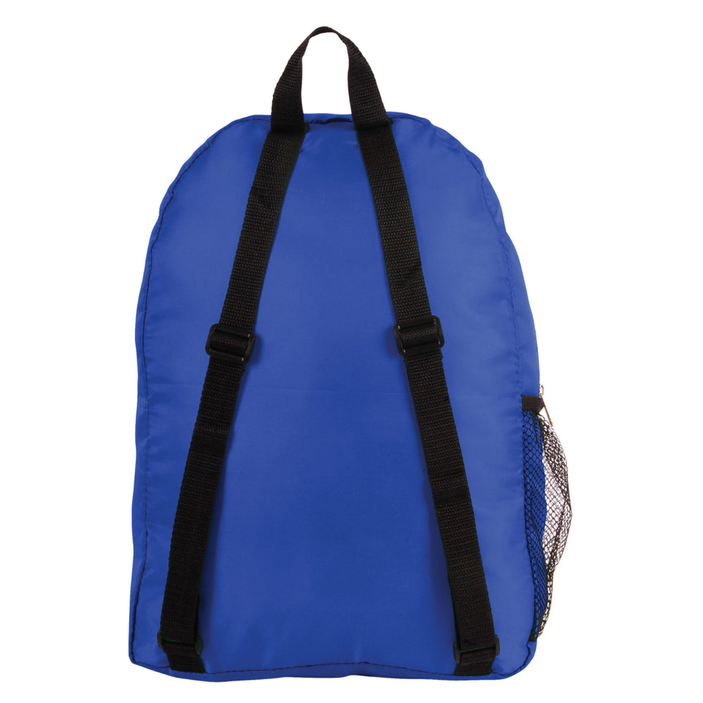 Medium Polyester Nylon Backpack (12'' W X 16.5'' H) 210D