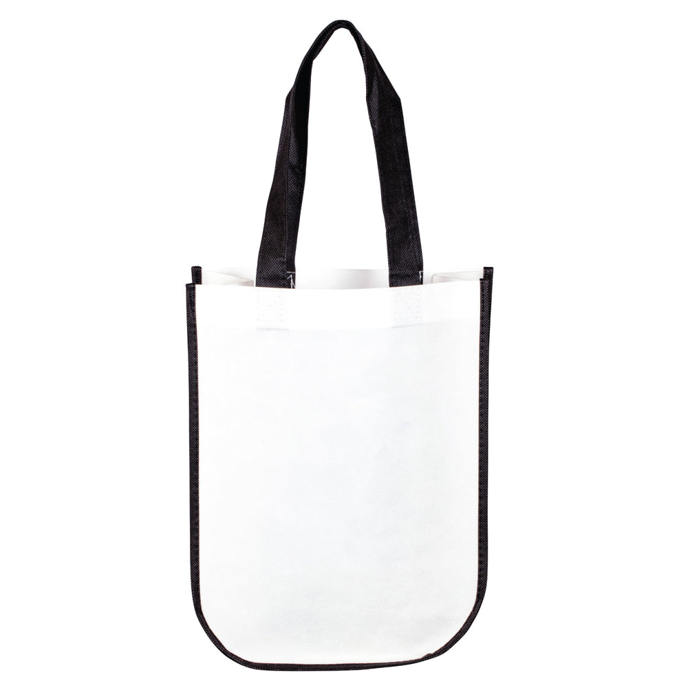 Small Polypropylene Laminated Gift Tote Bag (9'' W X 12'' H) 105 Gsm