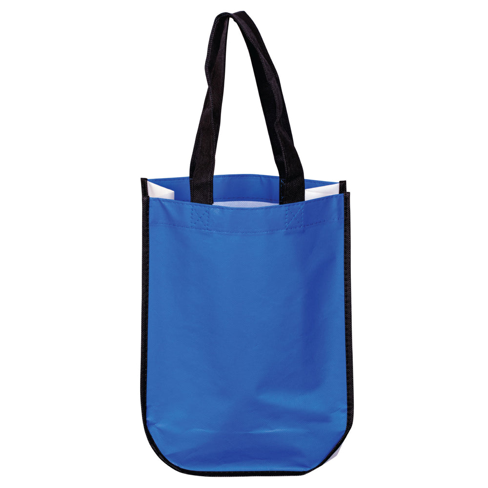 Small Polypropylene Laminated Gift Tote Bag (9'' W X 12'' H) 105 Gsm
