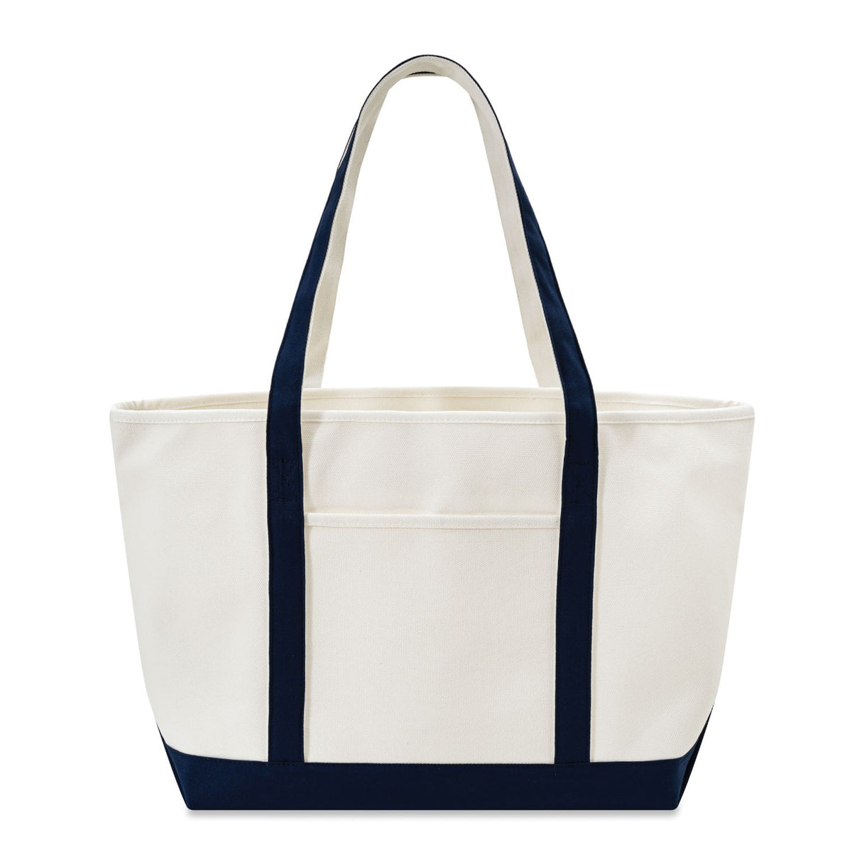 Xl Cotton Canvas Yacht Club Tote Bag (24'' W X 14.17'' H) 24 Oz