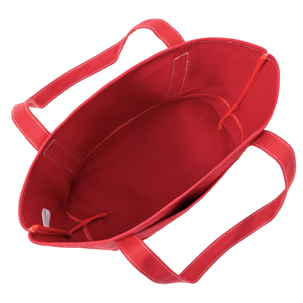 Large Cotton Canvas Admiral Tote Bag (20.5'' W X 13'' H) 24 Oz