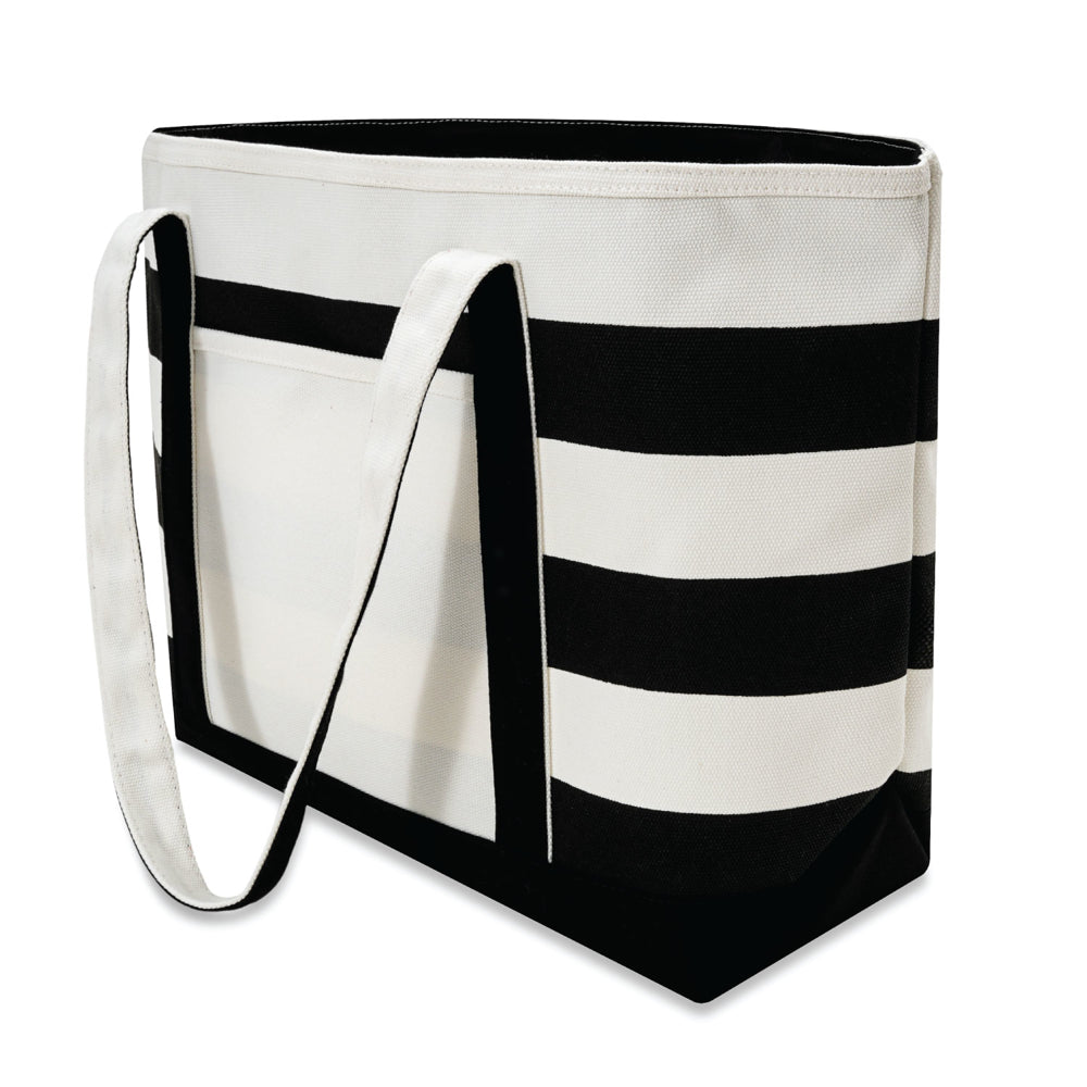 Xl Cotton Canvas Anchor Tote Bag (24'' W X 14'' H) 18 Oz