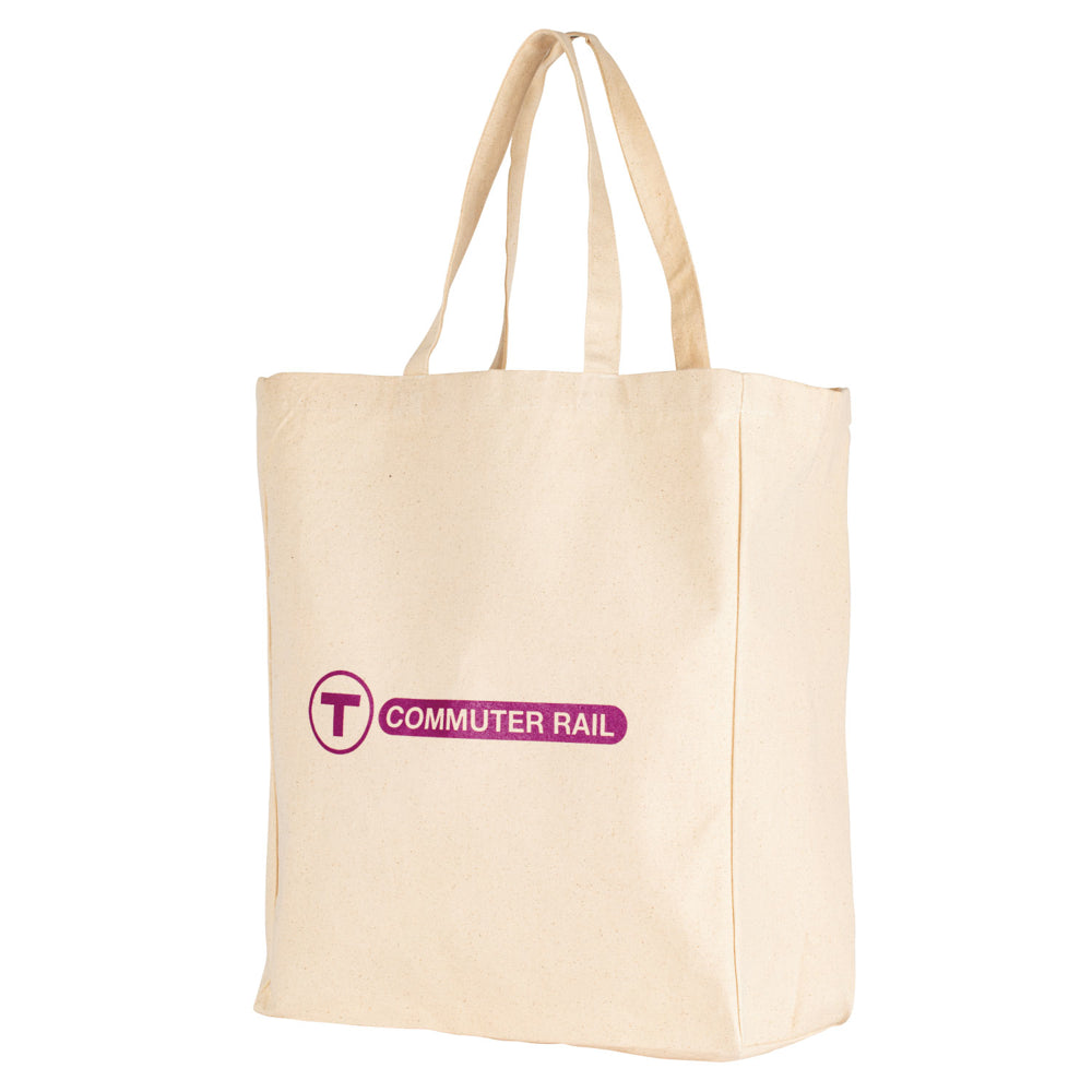 Large Cotton Canvas Grocery Bag (15'' W X 18'' H) 12 Oz