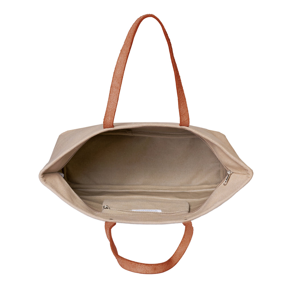 Large Cotton Next Level Dobby Tote Bag (19.6'' W X 13'' H) 18 Oz