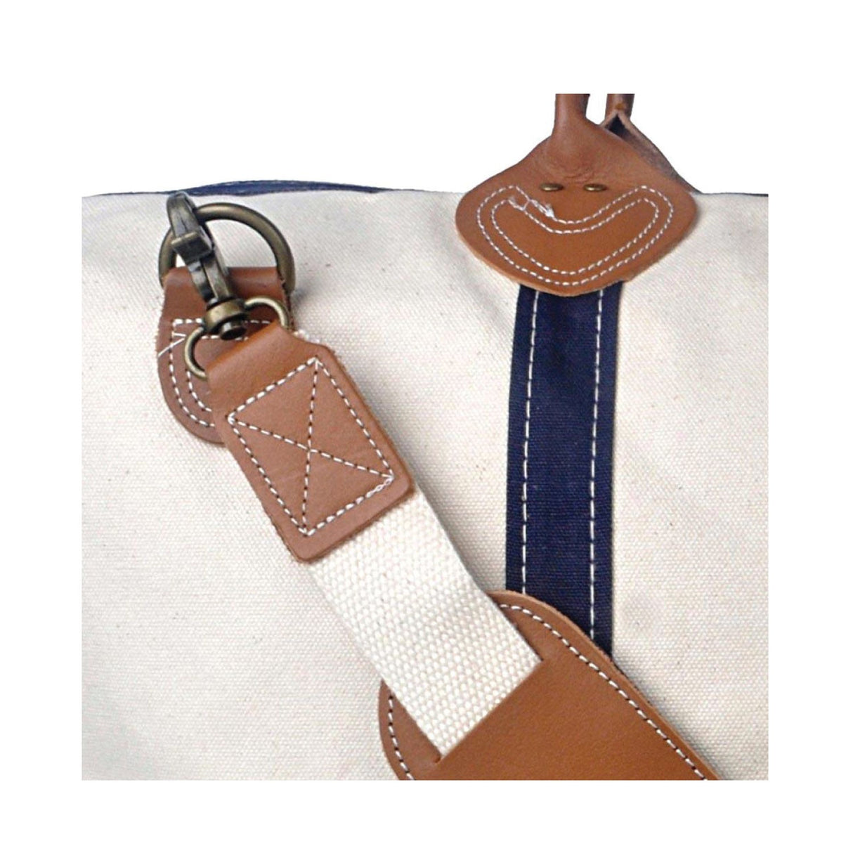 Xl Cotton Canvas Signature Weekender Bag (25'' W X 13'' H) 20 Oz