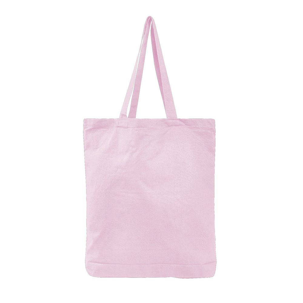 Large Cotton Canvas Promotional Tote Bag (15'' W X 16'' H) 6 Oz