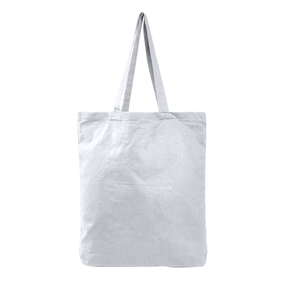 Large Cotton Canvas Promotional Tote Bag (15'' W X 16'' H) 6 Oz