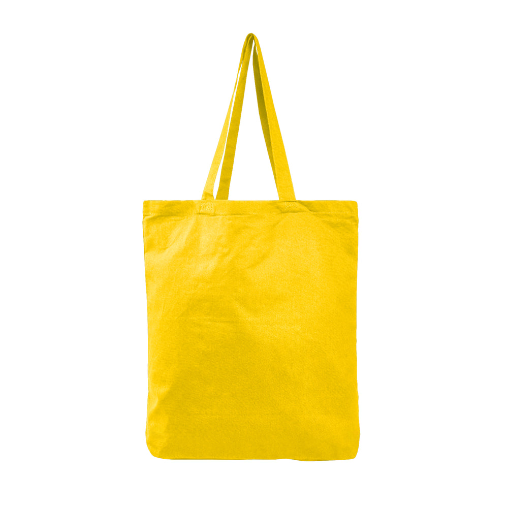 Large Cotton Canvas Promotional Tote Bag (15'' W X 16'' H) 6 Oz