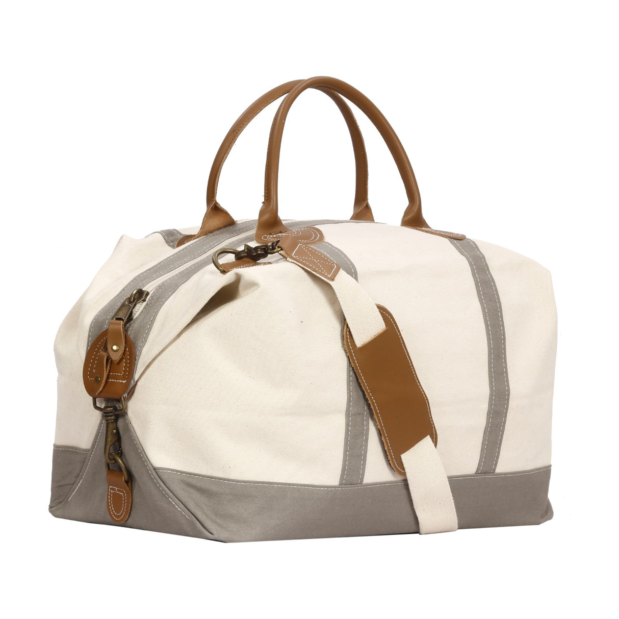 Xl Cotton Canvas Signature Weekender Bag (25'' W X 13'' H) 20 Oz
