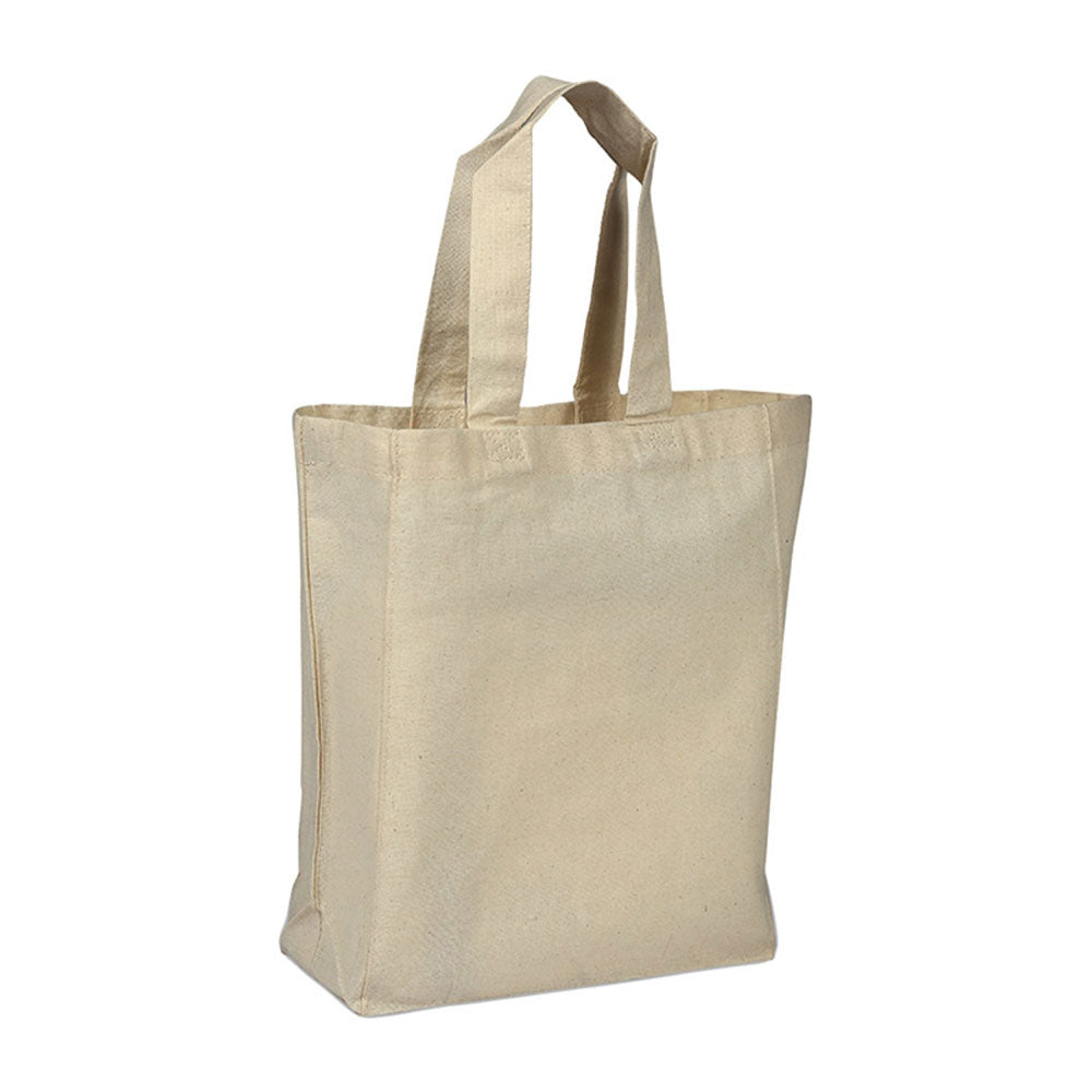 Small Cotton Canvas Bag (8'' W X 10'' H) 6 Oz-Bag-Brand Your Tote-Natural-Brand Your Tote