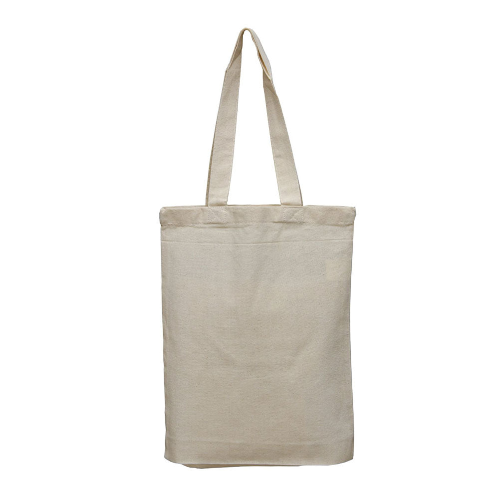 Small Cotton Canvas Tote Bag (9'' W X 11'' H) 7 Oz-Tote Bag-Brand Your Tote-Natural-Brand Your Tote