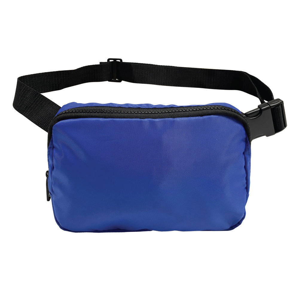 Small Polyester Crossbody Pouch (7.75'' W X 5.5'' H) 230D-Pouch-Brand Your Tote-Royal Blue-Brand Your Tote