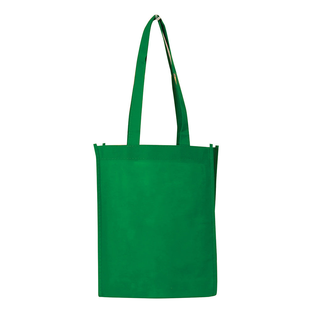 Small Polypropylene Bag (10'' W X 12'' H) 80 Gsm-Bag-Brand Your Tote-Kelly Green-Brand Your Tote