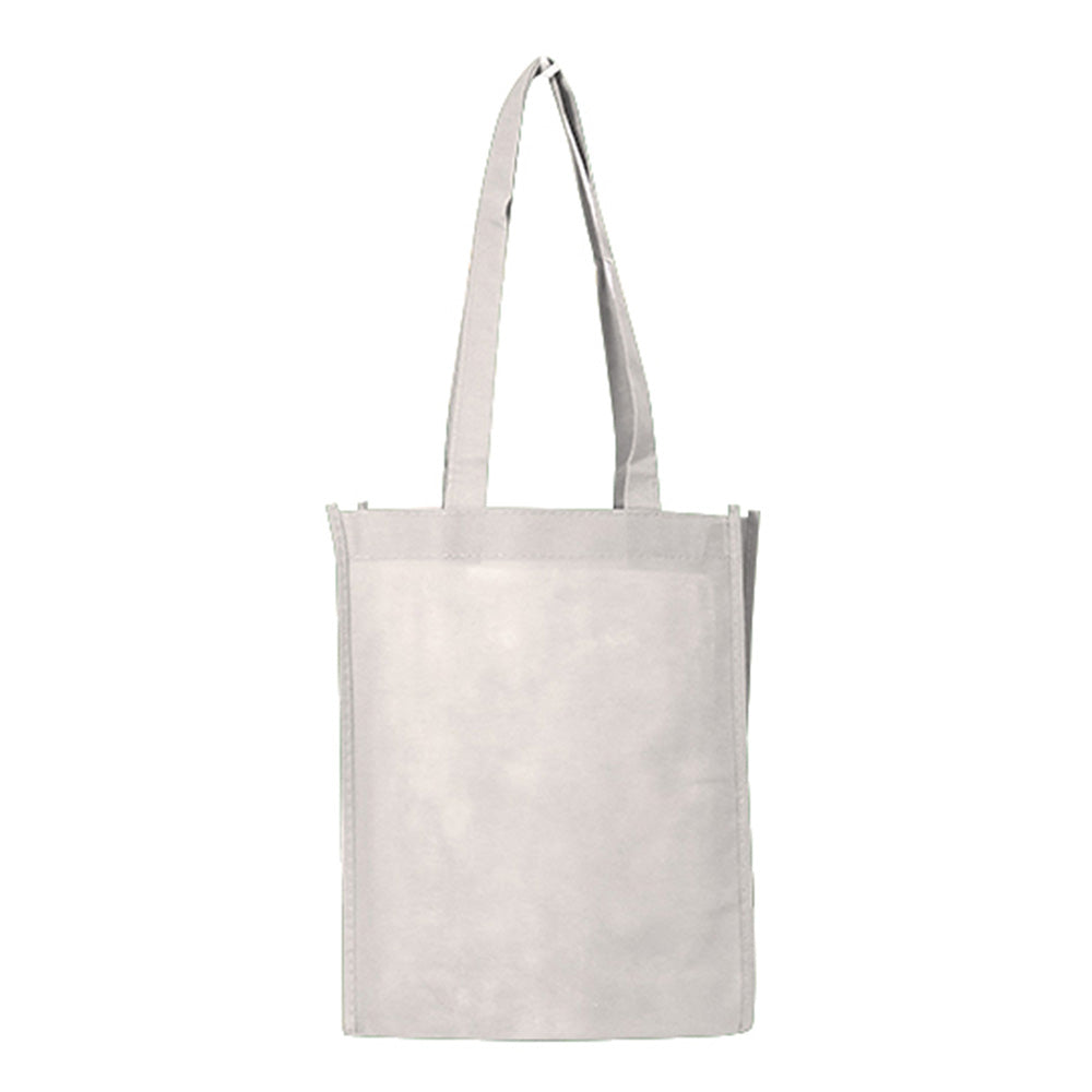 Small Polypropylene Bag (10'' W X 12'' H) 80 Gsm-Bag-Brand Your Tote-White-Brand Your Tote