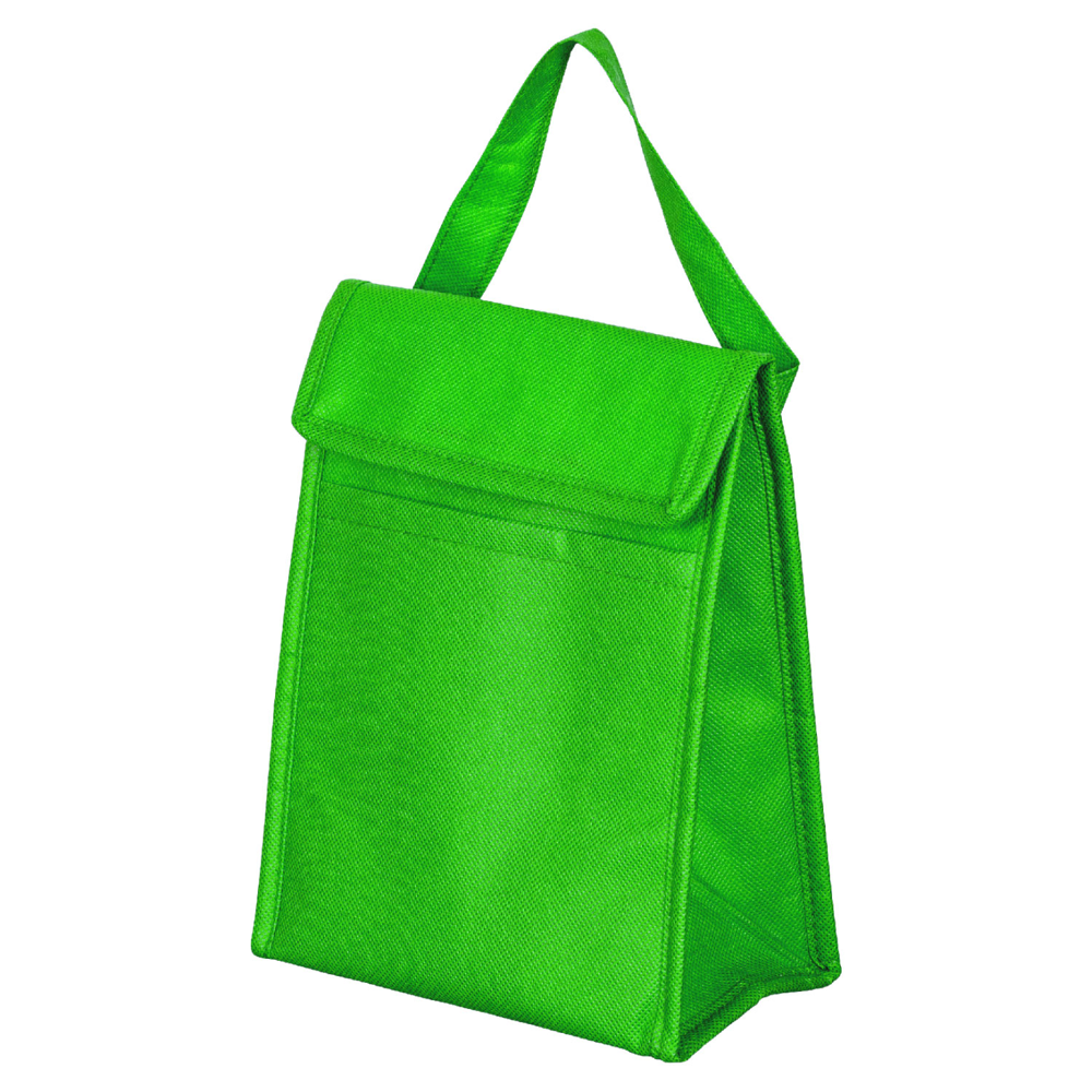 Small Polypropylene Lunch Bag (7'' W X 10'' H) 80 Gsm-Bag-Brand Your Tote-Lime Green-Brand Your Tote