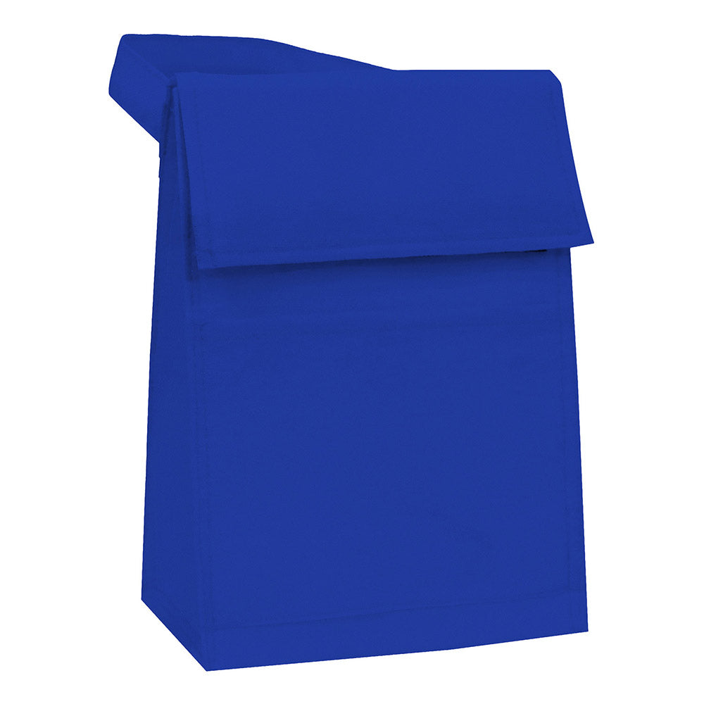 Small Polypropylene Lunch Bag (7'' W X 10'' H) 80 Gsm-Bag-Brand Your Tote-Royal Blue-Brand Your Tote