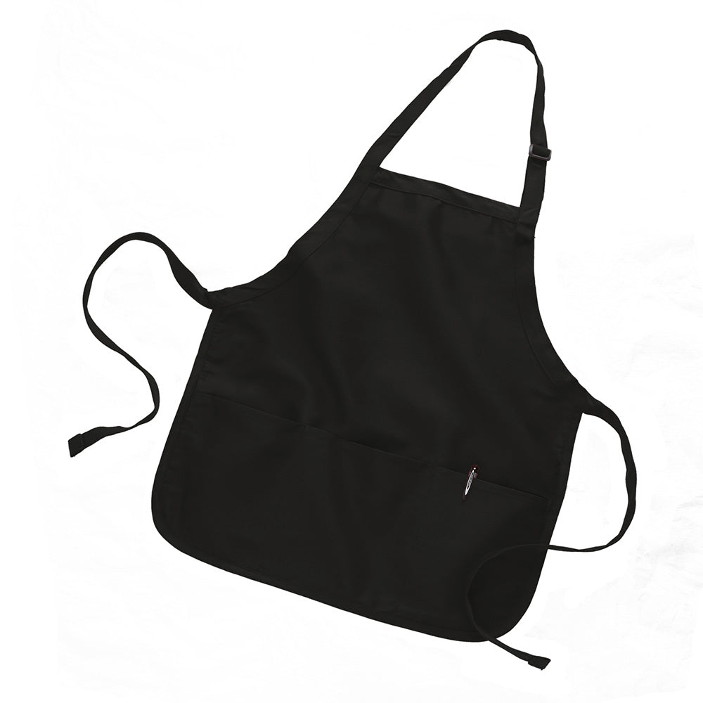 Xxl Twill / Poly-Cotton Pouch (22'' W X 24'' H) 7.5 Oz-Pouch-Brand Your Tote-Black-Brand Your Tote
