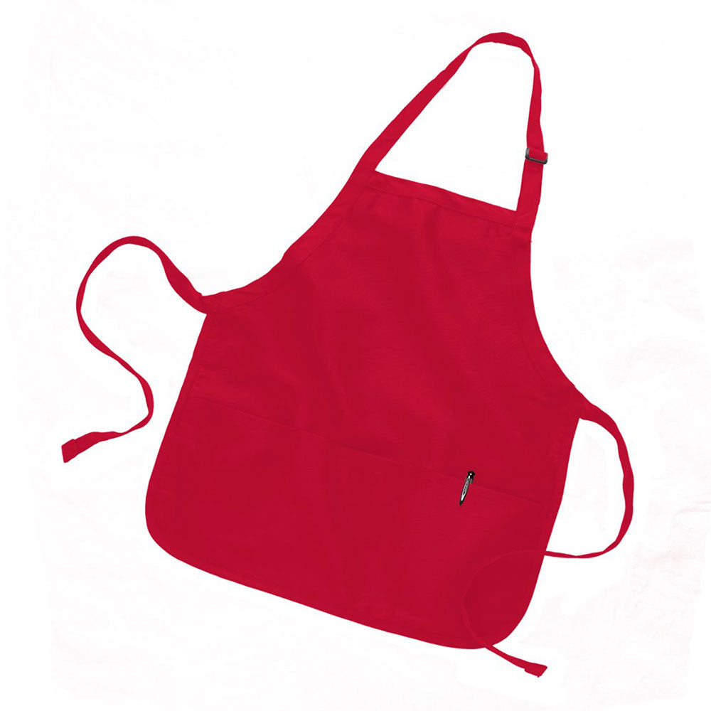 Xxl Twill / Poly-Cotton Pouch (22'' W X 24'' H) 7.5 Oz-Pouch-Brand Your Tote-Red-Brand Your Tote