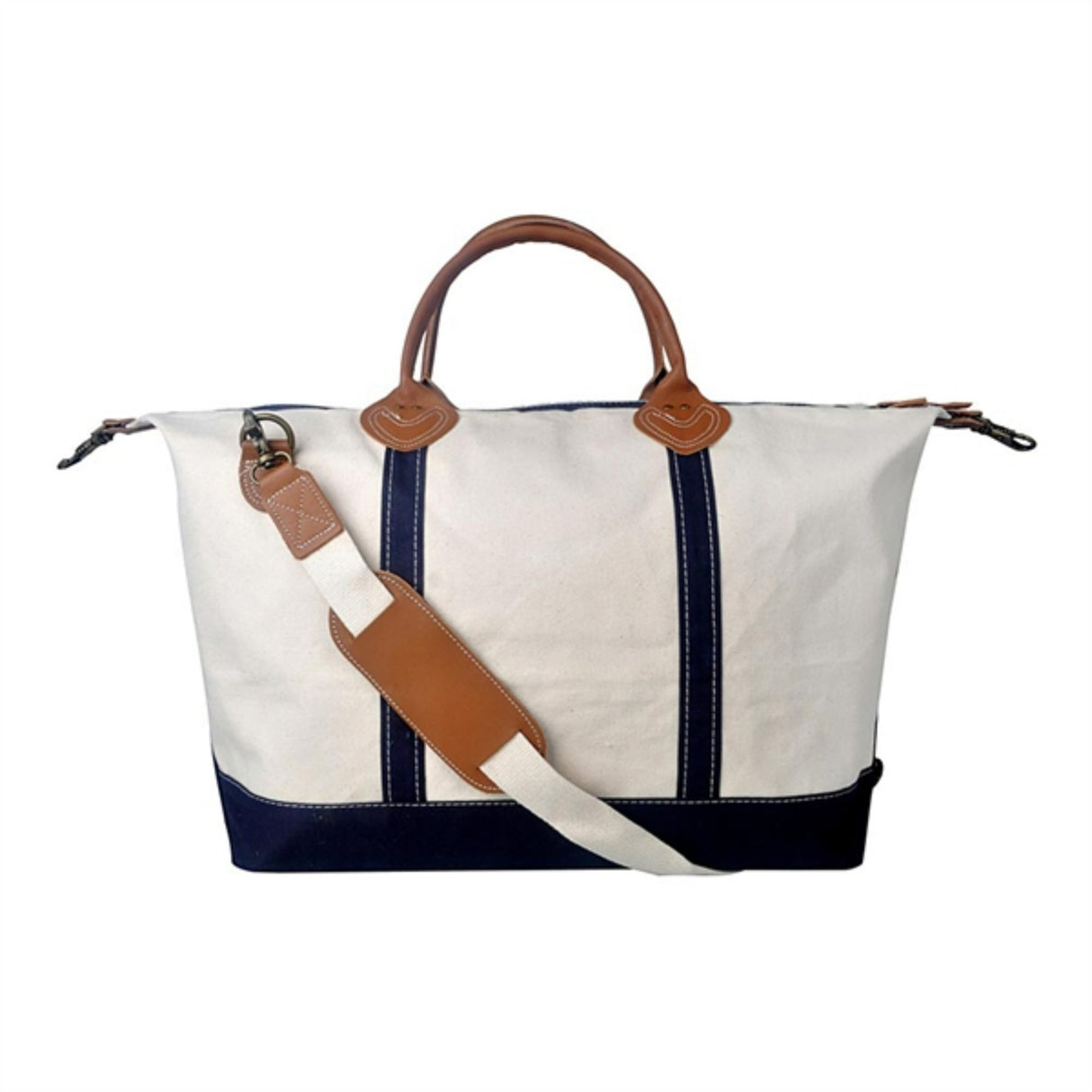 Xl Cotton Canvas Signature Weekender Bag (25'' W X 13'' H) 20 Oz