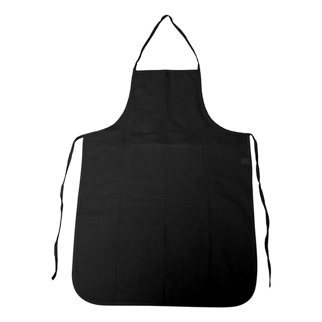 Cotton Canvas Bib Apron (24'' W X 35'' H) 7 Oz-Apron-Brand Your Tote-Black-Brand Your Tote