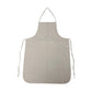 Cotton Canvas Bib Apron (24'' W X 35'' H) 7 Oz-Apron-Brand Your Tote-Natural-Brand Your Tote
