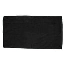 Cotton Velour Beach Towel (30'' W X 60'' H) 11 Lb Per Dozen-Towel-Brand Your Tote-Black-Brand Your Tote