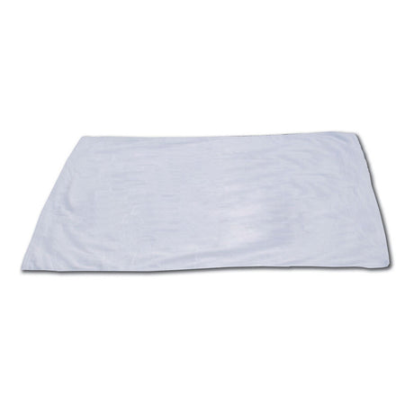 Cotton Velour Beach Towel (35'' W X 60'' H) 15 Lb Per Dozen-Towel-Brand Your Tote-White-Brand Your Tote