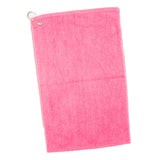 Cotton Velour Deluxe Hand/Gold Towel (16'' W X 25'' H) 3.5 Lb Per Dozen-Towel-Brand Your Tote-Azalea-Brand Your Tote
