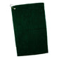 Cotton Velour Deluxe Hand/Gold Towel (16'' W X 25'' H) 3.5 Lb Per Dozen-Towel-Brand Your Tote-Forest Green-Brand Your Tote