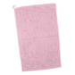 Cotton Velour Deluxe Hand/Gold Towel (16'' W X 25'' H) 3.5 Lb Per Dozen-Towel-Brand Your Tote-Light Pink-Brand Your Tote