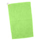 Cotton Velour Deluxe Hand/Gold Towel (16'' W X 25'' H) 3.5 Lb Per Dozen-Towel-Brand Your Tote-Lime Green-Brand Your Tote