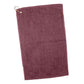 Cotton Velour Deluxe Hand/Gold Towel (16'' W X 25'' H) 3.5 Lb Per Dozen-Towel-Brand Your Tote-Maroon-Brand Your Tote