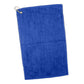 Cotton Velour Deluxe Hand/Gold Towel (16'' W X 25'' H) 3.5 Lb Per Dozen-Towel-Brand Your Tote-Navy Blue-Brand Your Tote