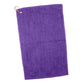 Cotton Velour Deluxe Hand/Gold Towel (16'' W X 25'' H) 3.5 Lb Per Dozen-Towel-Brand Your Tote-Purple-Brand Your Tote