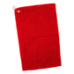 Cotton Velour Deluxe Hand/Gold Towel (16'' W X 25'' H) 3.5 Lb Per Dozen-Towel-Brand Your Tote-Red-Brand Your Tote
