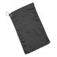 Cotton Velour Fingertip Towel (11'' W X 18'' H) 1.3 Lb Per Dozen-Towel-Brand Your Tote-Black-Brand Your Tote