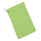 Cotton Velour Fingertip Towel (11'' W X 18'' H) 1.3 Lb Per Dozen-Towel-Brand Your Tote-Lime Green-Brand Your Tote