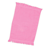 Cotton Velour Fingertip Towel (11'' W X 18'' H) 1.3-Towel-Brand Your Tote-Azalea-Brand Your Tote