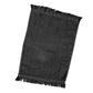 Cotton Velour Fingertip Towel (11'' W X 18'' H) 1.3-Towel-Brand Your Tote-Black-Brand Your Tote