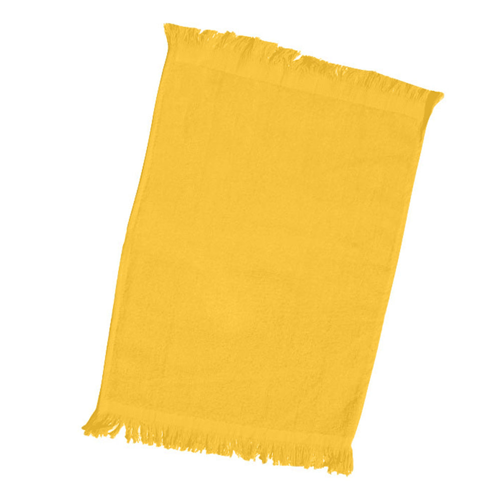 Cotton Velour Fingertip Towel (11'' W X 18'' H) 1.3-Towel-Brand Your Tote-Gold-Brand Your Tote