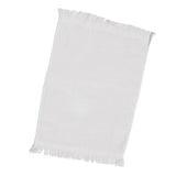 Cotton Velour Fingertip Towel (11'' W X 18'' H) 1.3-Towel-Brand Your Tote-White-Brand Your Tote
