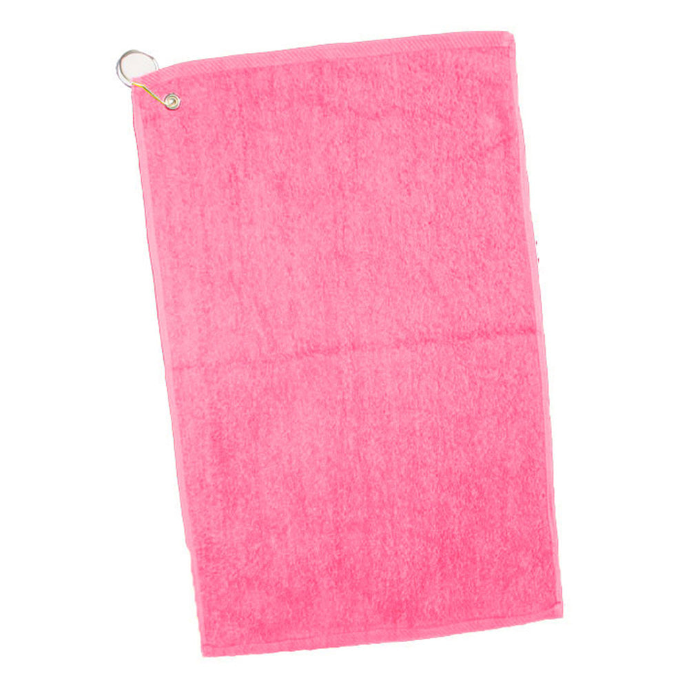 Cotton Velour Hand/Golf Towel (16'' W X 25'' H) 2.5 Lb Per Dozen-Towel-Brand Your Tote-Azalea-Brand Your Tote