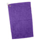 Cotton Velour Hand/Golf Towel (16'' W X 25'' H) 2.5 Lb Per Dozen-Towel-Brand Your Tote-Purple-Brand Your Tote