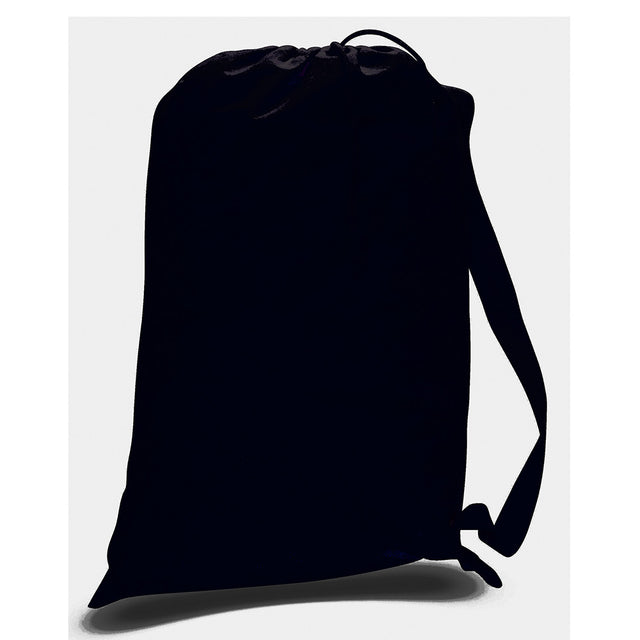 Drawstring Laundry Bag-Brand Your Tote-Black-Brand Your Tote